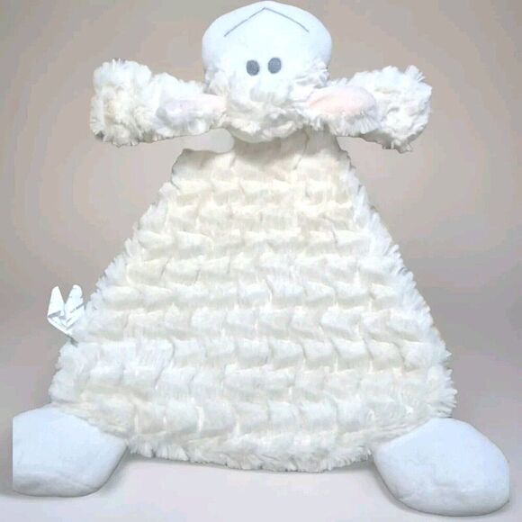Demdaco Flat Lamb Super Soft Lovey Security Blanket Security Made In USA - Picture 2 of 5